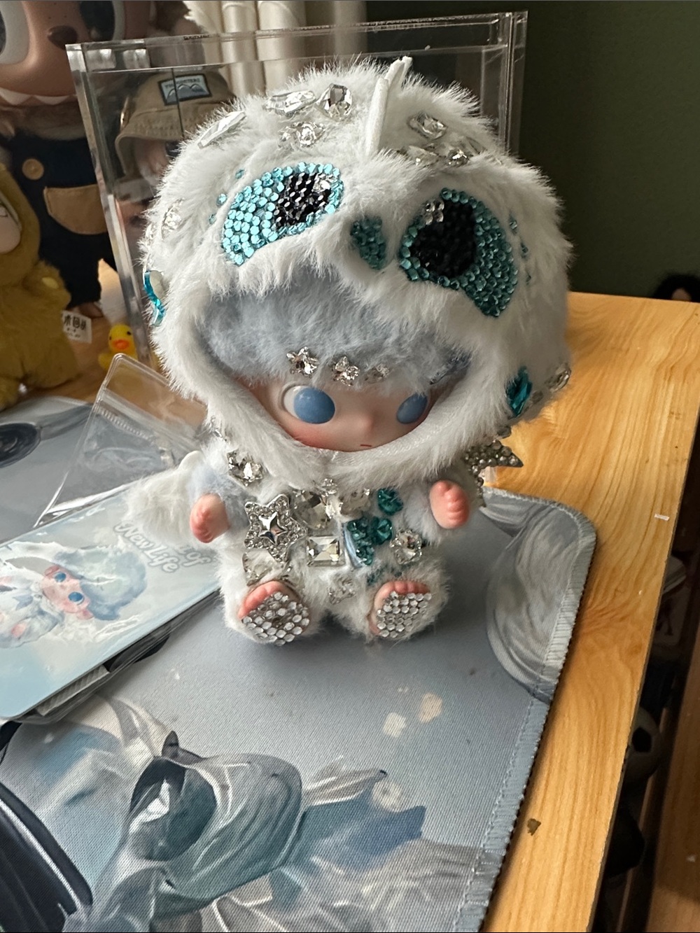 Dimoo Journal of life “Dependence “ with a cute rhinestone dragon outfit